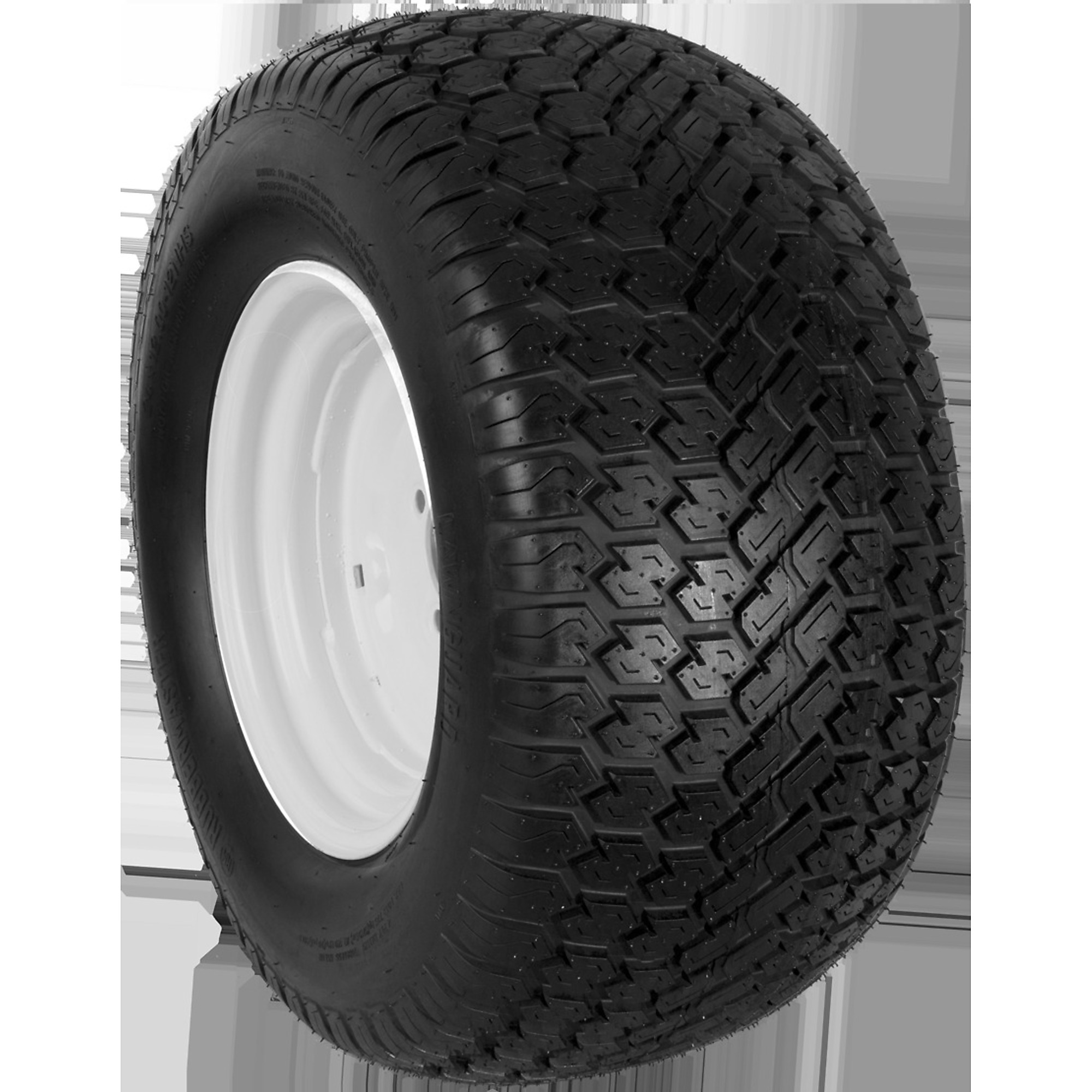 RubberMaster, 16x7.50-8 4P LawnGuard 8X5.375 4ON4 TR416S, Tire Size 16x7.50-8, Model# 598978